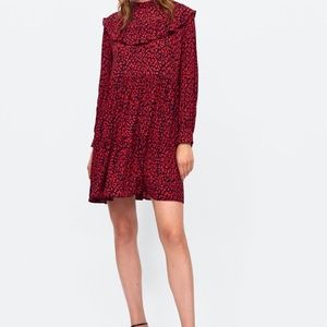 Zara Woman Premium Denim Collection Red & Black